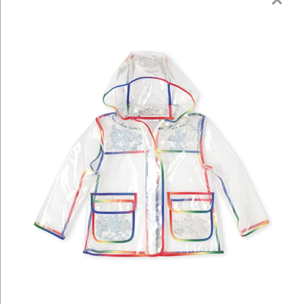 NWT Whimsical Rainbow Shakey Confetti Jacket - Picture 1 of 1